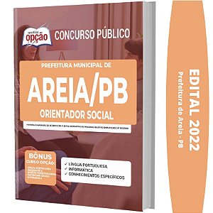 Apostila Prefeitura Areia PB - Orientador Social