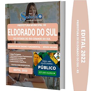 Apostila Eldorado do Sul RS Professor de Ensino Fundamental