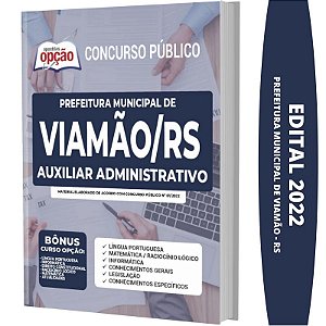 Apostila Prefeitura Viamão RS - Auxiliar Administrativo