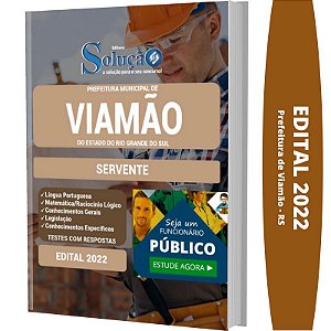 Apostila Concurso Viamão RS - Servente