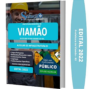 Apostila Concurso Viamão RS - Auxiliar de Infraestrutura 3