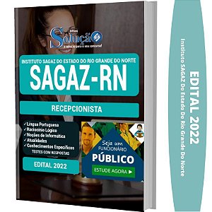 Apostila Concurso Instituto SAGAZ RN - Recepcionista