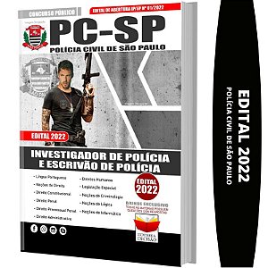 Apostila Concurso PC SP - Escrivão e Investigador de Polícia