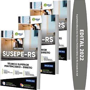 Apostila SUSEPE RS Técnico Superior Penitenciário - Direito