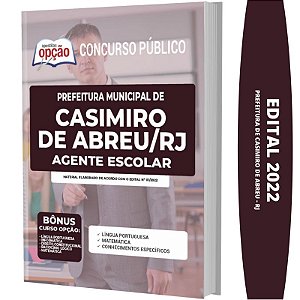 Apostila Agente Escolar Prefeitura Casimiro de Abreu RJ