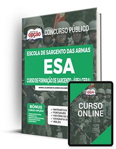 Apostila Digital Concurso Exército Brasileiro - ESA 2022 Sargento
