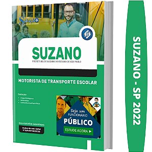 Apostila Prefeitura Suzano SP - Motorista Transporte Escolar