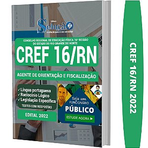 Apostila CREF 16 RN - Agente de Orientação e Fiscalização