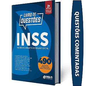 Apostila Livro Questões Comentadas do Concurso INSS