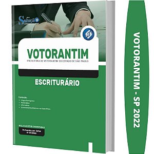 Apostila Prefeitura Votorantim SP - Escriturário