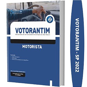 Apostila Prefeitura Votorantim SP - Motorista