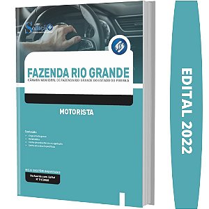 Apostila Fazenda Rio Grande PR - Motorista