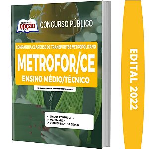 Apostila Concurso METROFOR-CE - Ensino Médio e Técnico
