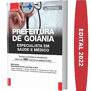 Apostila GOIÂNIA CONHECIMENTOS BÁSICOS ESPECIALISTA EM SAÚDE