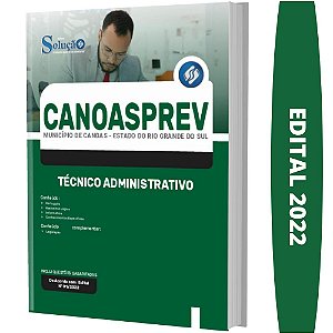Apostila Concurso CANOASPREV RS - Técnico Administrativo
