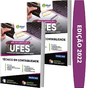 Apostila Concurso UFES - Técnico em Contabilidade