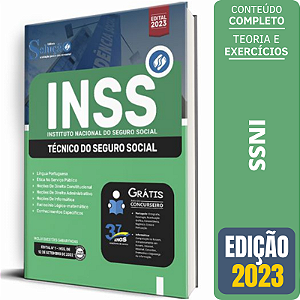 Apostila INSS 2024 - Técnico do Seguro Social - Editora Solução