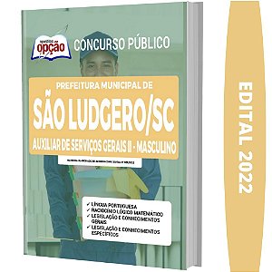 Apostila São Ludgero - Auxiliar Serviços Gerais 2 Masculino