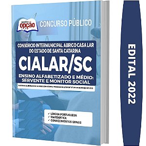 Apostila CIALAR SC - Alfabetizado e Médio: Monitor Social