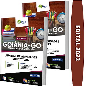 Apostila Goiânia GO - Auxiliar de Atividades Educativas