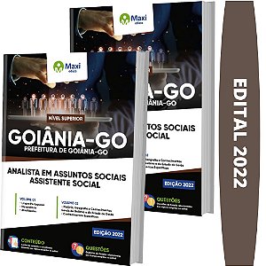 Apostila Concurso Goiânia GO - Analista - Assistente Social