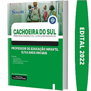 Apostila Cachoeira do Sul RS Professor de Educação Infantil