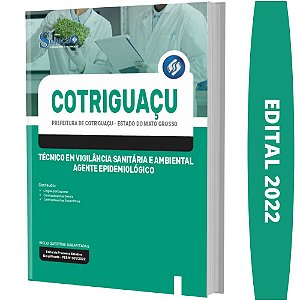 Apostila Cotriguaçu MT - Técnico - Agente Epidemiológico