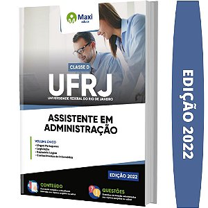 Apostila UFRJ - Assistente em Administração Classe - D