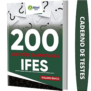 Apsotila Concurso IFES - Caderno de Testes