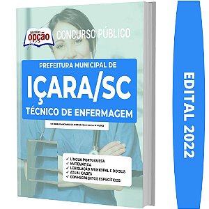 Apostila Concurso Içara SC - Técnico de Enfermagem