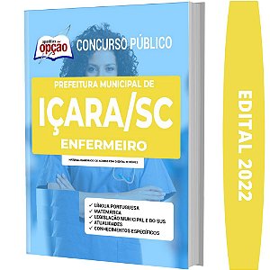 Apostila Concurso Içara SC - Enfermeiro