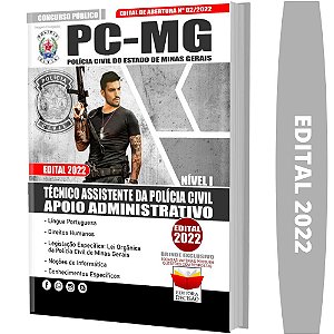 Apostila PC MG - Técnico Assistente - Apoio Administrativo