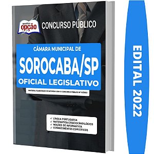 Apostila Câmara de Sorocaba SP - Oficial Legislativo