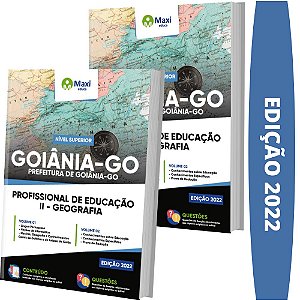 Apostila Goiânia GO - Profissional de Educação 2 - Geografia