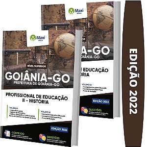 Apostila Goiânia GO - Profissional de Educação 2 - História