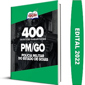 Apostila PM GO - Caderno de Testee da Polícia Militar GO