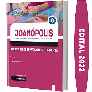 Apostila Joanópolis SP - Agente de Desenvolvimento Infantil