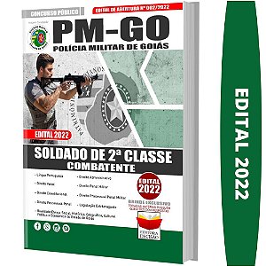 Apostila Concurso Soldado da Polícia Militar de Goiás - PMGO