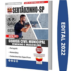 Apostila Prefeitura Sertãozinho SP - Guarda Civil Municipal