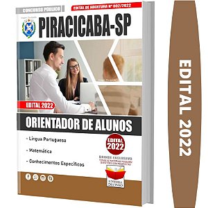 Apostila Prefeitura Piracicaba SP - Orientador de Alunos
