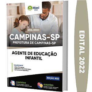 Apostila Concurso Campinas SP - Agente de Educação Infantil