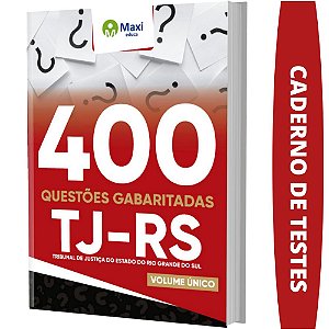 Apostila Concurso TJ RS - Caderno de Testes