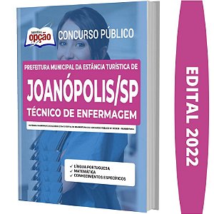 Apostila Concurso Joanópolis SP - Técnico de Enfermagem