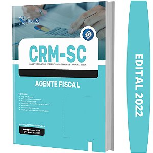 Apostila Concurso CRM SC - Agente Fiscal