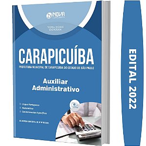 Apostila Concurso Carapicuíba SP Auxiliar Administrativo