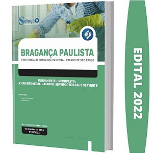 Apostila Bragança Paulista SP - Fundamental Incompleto