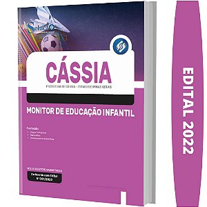 Apostila Prefeitura Cássia MG - Monitor de Educação Infantil