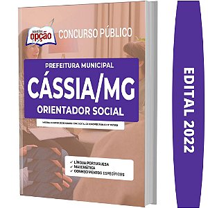 Apostila Concurso Cássia MG - Orientador Social