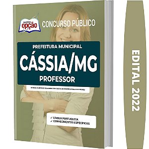 Apostila Concurso Cássia MG - Professor