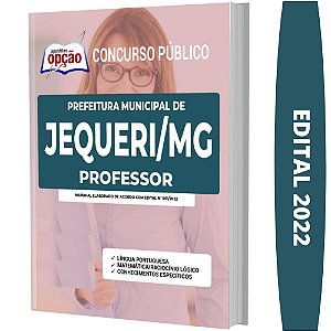 Apostila Prefeitura de Jequeri MG - Professor